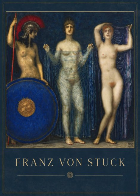Franz von Stuck The Three Nudes No3 - Poster