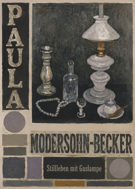 Paula Modersohn-Becker Stillleben Mit Gaslampe No3 - Poster
