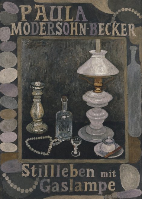 Paula Modersohn-Becker Stillleben Mit Gaslampe No5 - Poster
