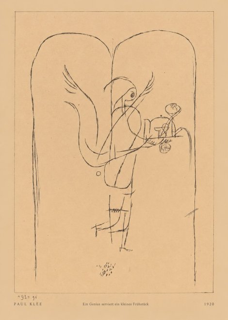 Paul Klee Ein Genius Serviert Ein Kleines Frühstück No5 - Poster