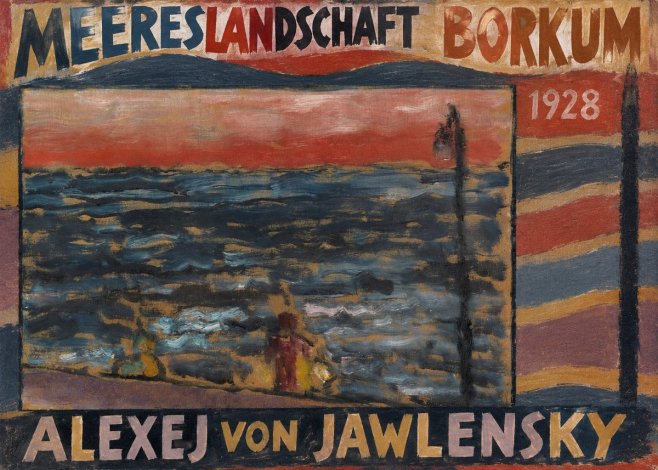 Alexej von Jawlensky Meereslandschaft Borkum No2 - Poster