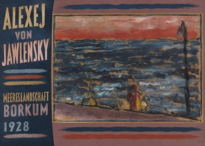 Alexej von Jawlensky Meereslandschaft Borkum No3 - Poster