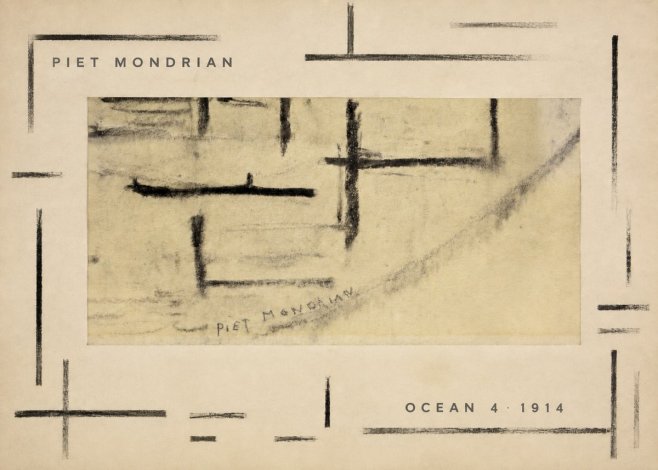 Piet Mondrian Ocean 4 No3 - Poster