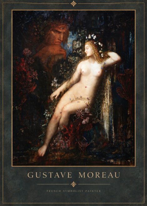 Gustave Moreau Hélène No5 - Poster