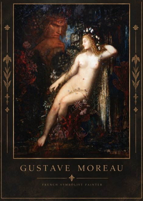 Gustave Moreau Hélène No6 - Poster