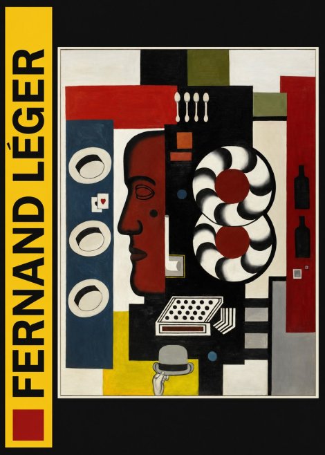 Fernand Léger Composition with Hand and Hats No3 - Poster