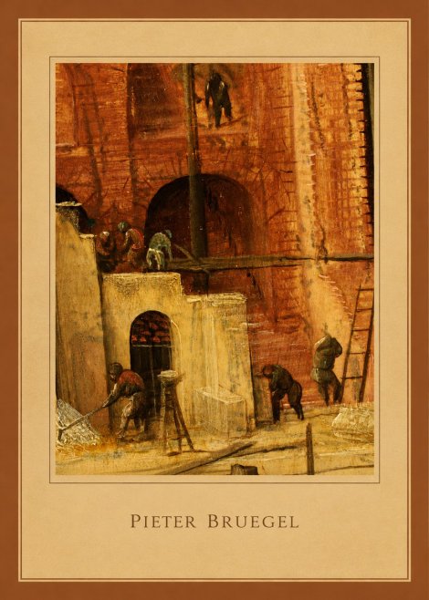 Pieter Bruegel The Tower of Babel XVI No5 - Poster