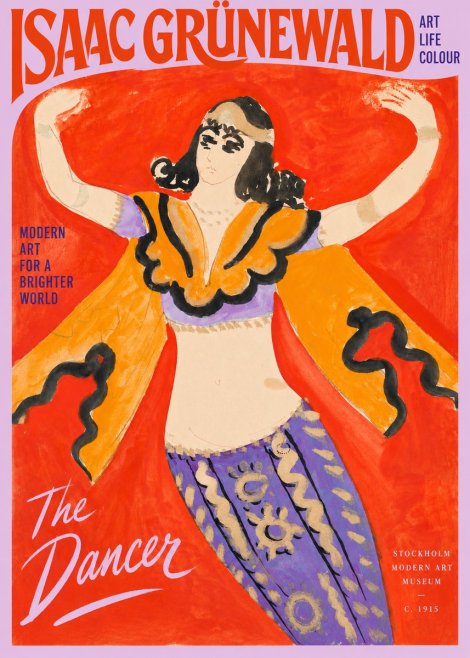 Isaac Grünewald The Dancer I No2 - Poster