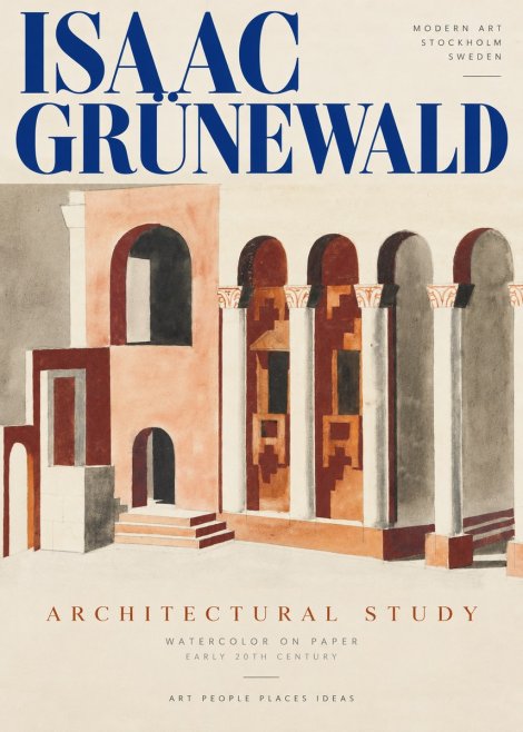 Isaac Grünewald Architectural Study I No6 - Poster