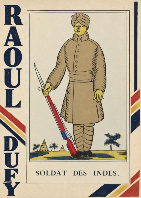 Raoul Dufy Soldat Des Indes. No4 - Poster