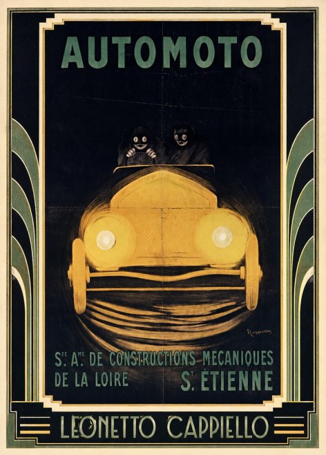 Leonetto Cappiello Automoto No1 - Poster