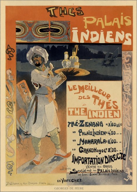 Georges de Feure Palais Indiens No6 - Poster