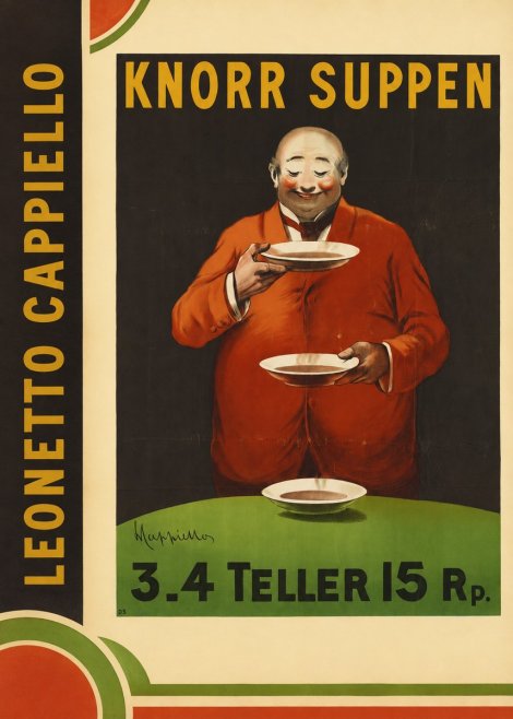 Leonetto Cappiello Knorr Suppen No2 - Poster