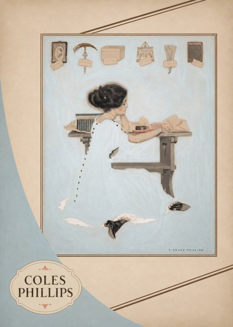 Coles Phillips Remembrance No6 - Poster