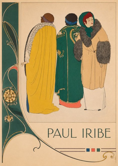 Paul Iribe Fashionable Figures No3 - Poster
