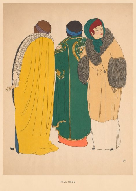 Paul Iribe Fashionable Figures No6 - Poster