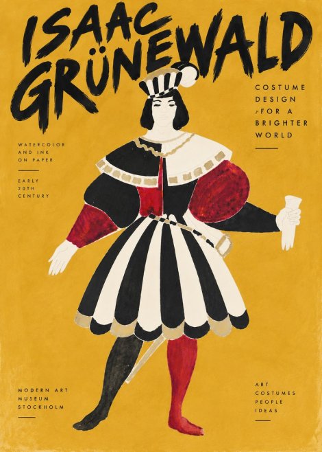 Isaac Grünewald Costume Design XI No6 - Poster