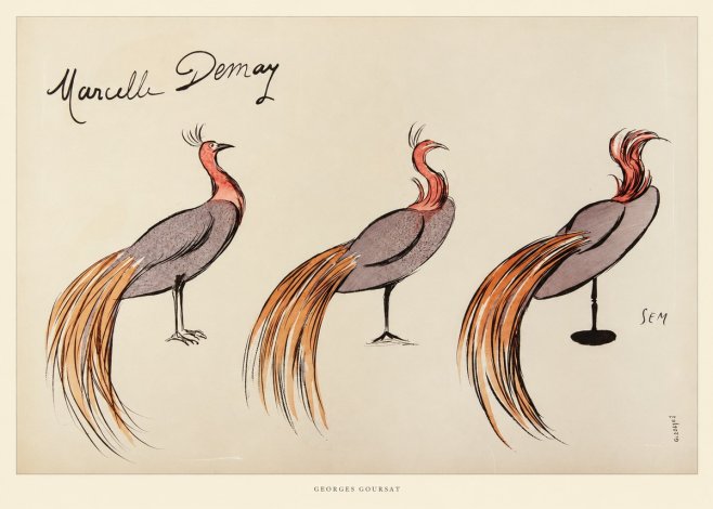 Georges Goursat Marcelle Demay No6 - Poster