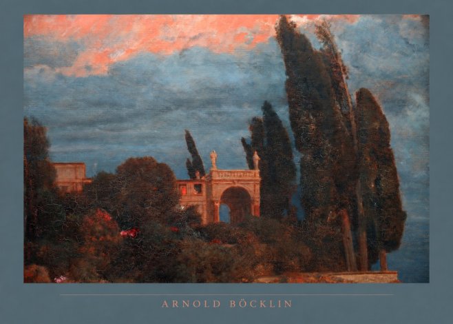 Arnold Böcklin Roman Villa No2 - Poster