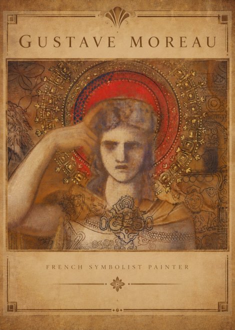 Gustave Moreau L'apparition II No5 - Poster
