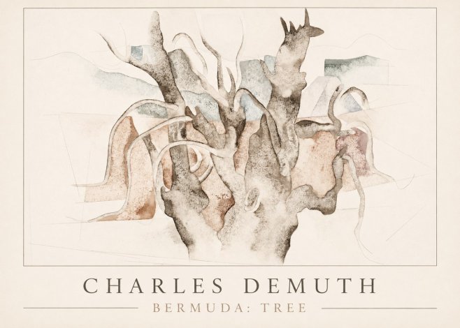 Charles Demuth Bermuda: Tree No1 - Poster
