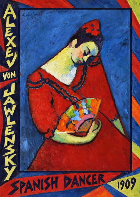 Alexej von Jawlensky Spanish Dancer No4 - Poster