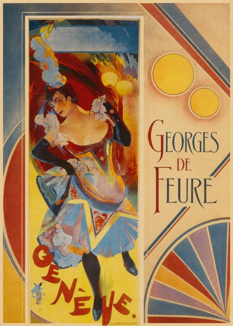 Georges de Feure Genève No6 - Poster
