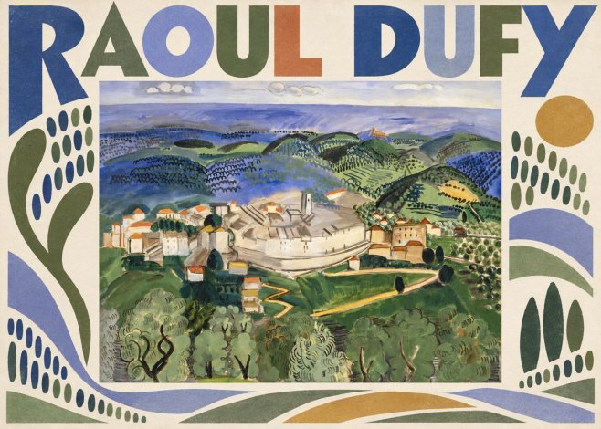 Raoul Dufy Vue De Vence No3 - Poster