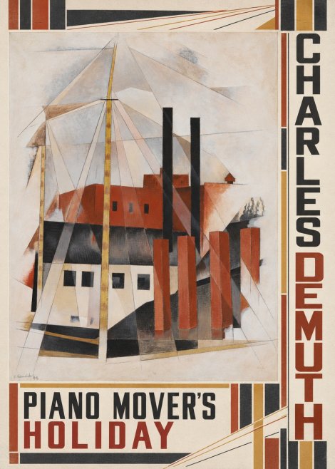 Charles Demuth Piano Mover's Holiday No3 - Poster