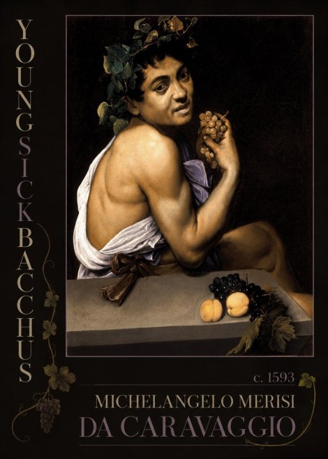 Michelangelo Merisi da Caravaggio Young Sick Bacchus No2 - Poster