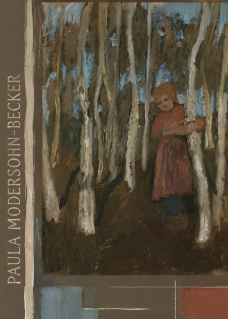 Paula Modersohn-Becker Girl in a Birch Forest No2 - Poster