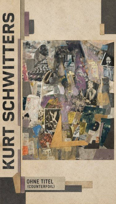 Kurt Schwitters Ohne Titel (Counterfoil) No2 - Poster