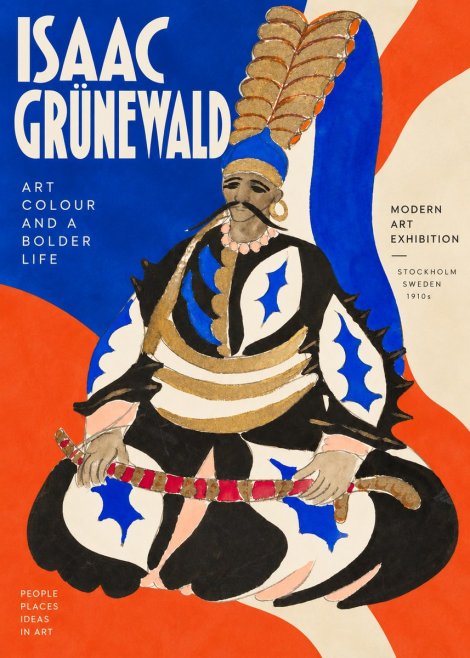 Isaac Grünewald Figure in Oriental Costume No2 - Poster
