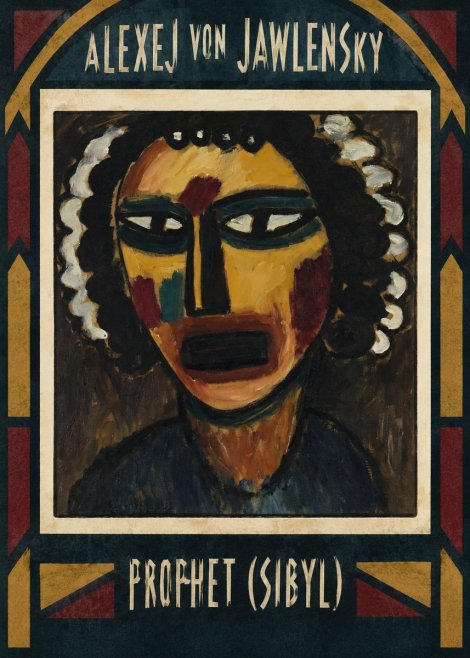 Alexej von Jawlensky Prophet (Sibil) No6 - Poster