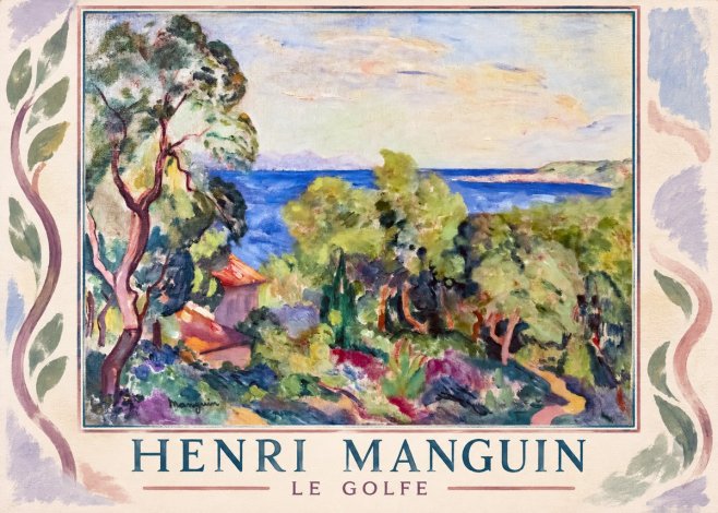 Henri Manguin Le Golfe No1 - Poster