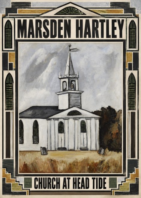 Marsden Hartley Church at Head Tide No5 - Poster