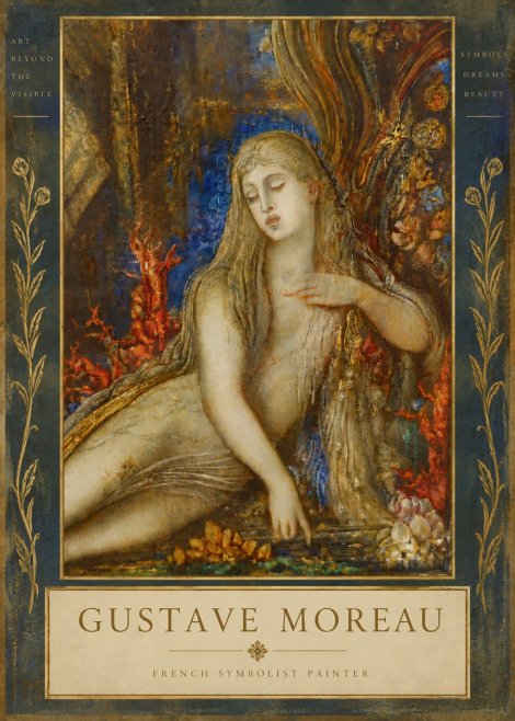 Gustave Moreau Galatea II No5 - Poster