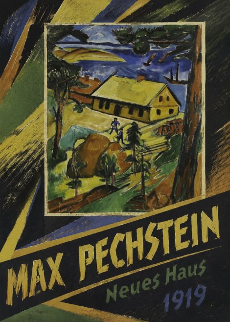 Max Pechstein Neues Haus No4 - Poster