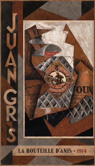 Juan Gris La Bouteille D'anis - 1914 No2 - Poster