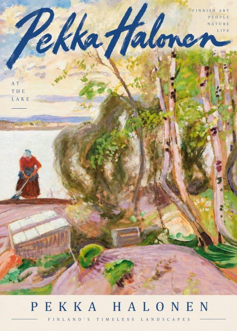 Pekka Halonen At the Lake No4 - Poster