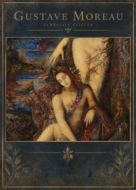 Gustave Moreau Symbolist Painting No2 - Poster