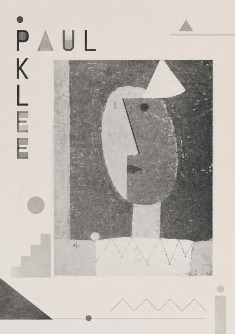 Paul Klee The Clown No4 - Poster