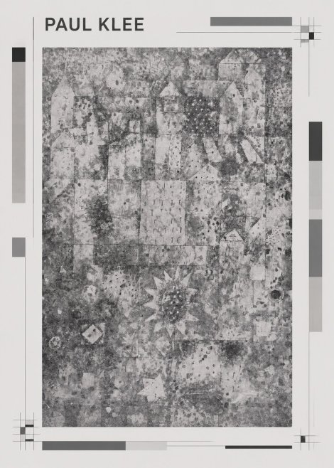 Paul Klee Town and Country No1 - Poster