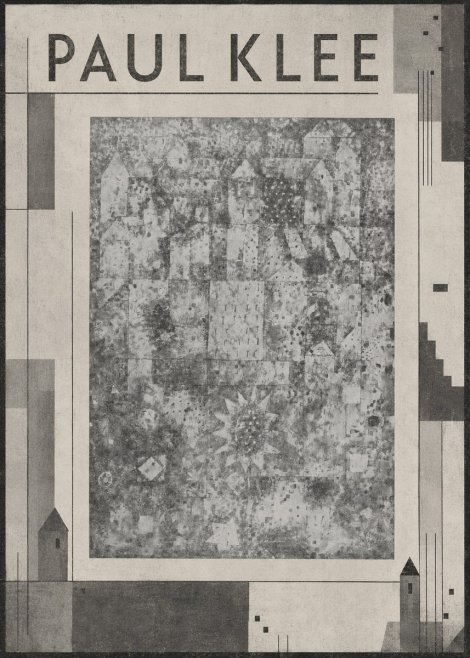 Paul Klee Town and Country No6 - Poster