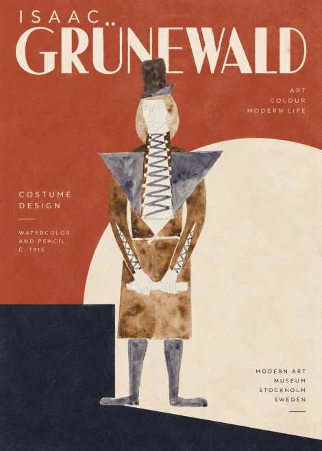 Isaac Grünewald Costume Design XIII No3 - Poster