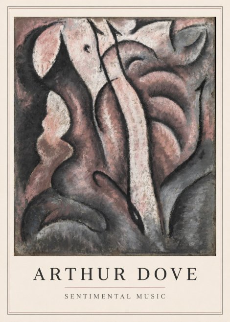 Arthur Dove Sentimental Music II No4 - Poster