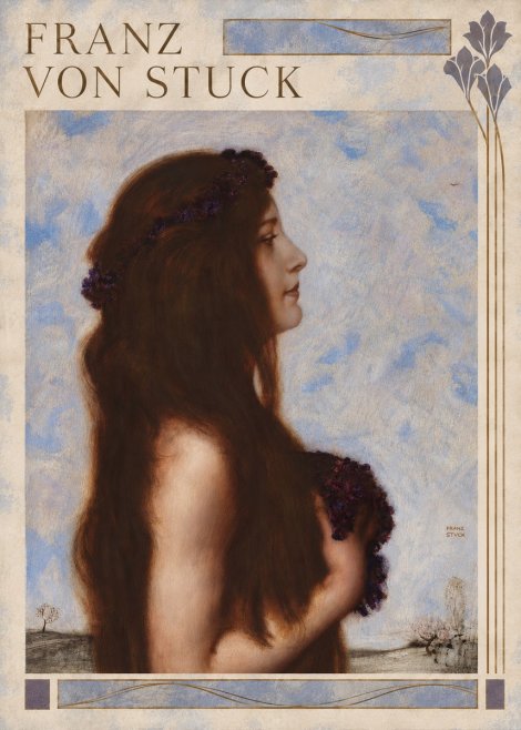 Franz von Stuck Frühlingsreigen No6 - Poster