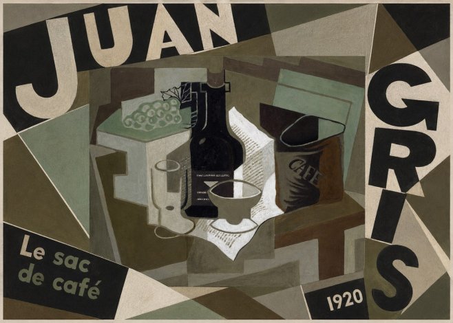 Juan Gris Le Sac De Café No5 - Poster