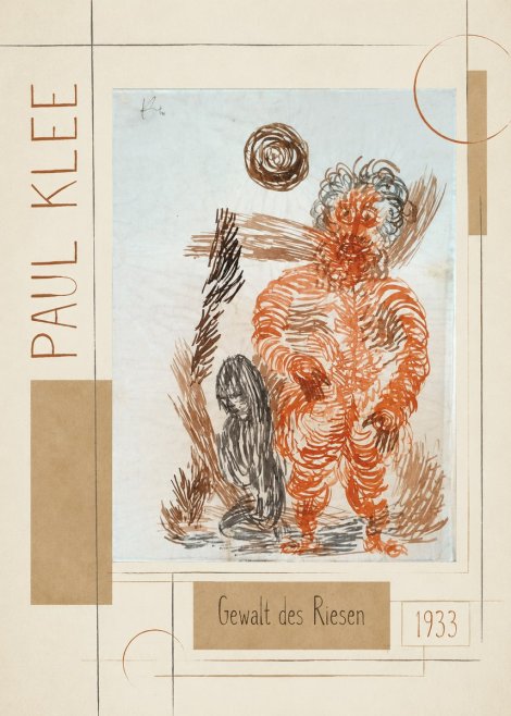 Paul Klee Gewalt Des Riesen II No2 - Poster