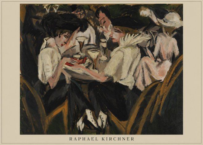 Raphael Kirchner Table Talk No6 - Poster